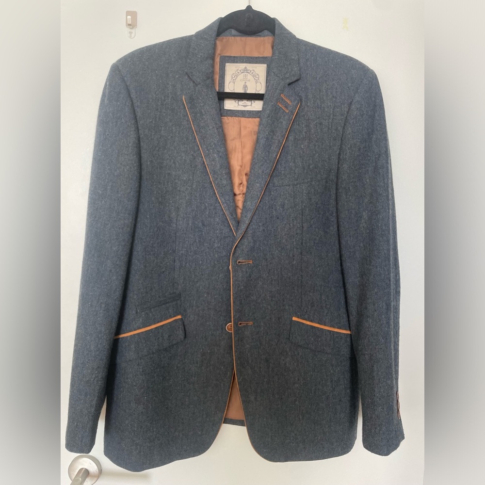 Dark gray blazer - Cavani